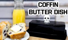 Coffin Butter Dish