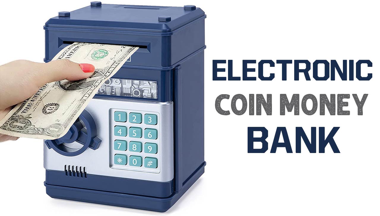 Tech-Savvy Saving: The Digital Electronic Coin Money Bank