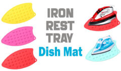 Iron Rest Tray Dish Mat