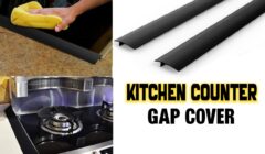 Kitchen counter gap cover