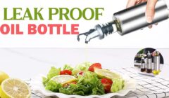 Leak proof oil bottle