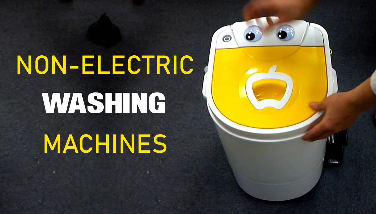 Sustainable Living Made Easy with NonElectric Washing Machines